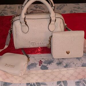 Juicy couture bag and wallet